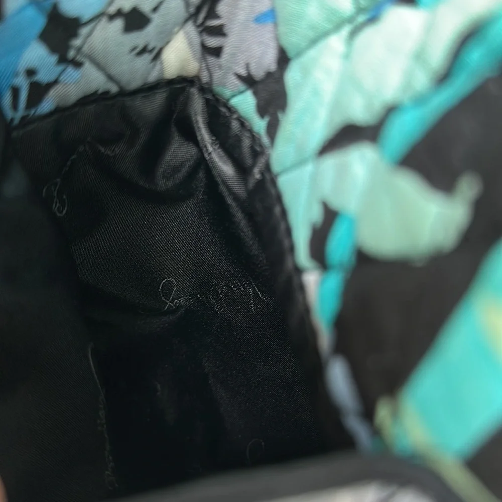 Vera Bradley Double Zipper, Camofloral, Shoulder bag Crossbody ,Pocket Book, Bag